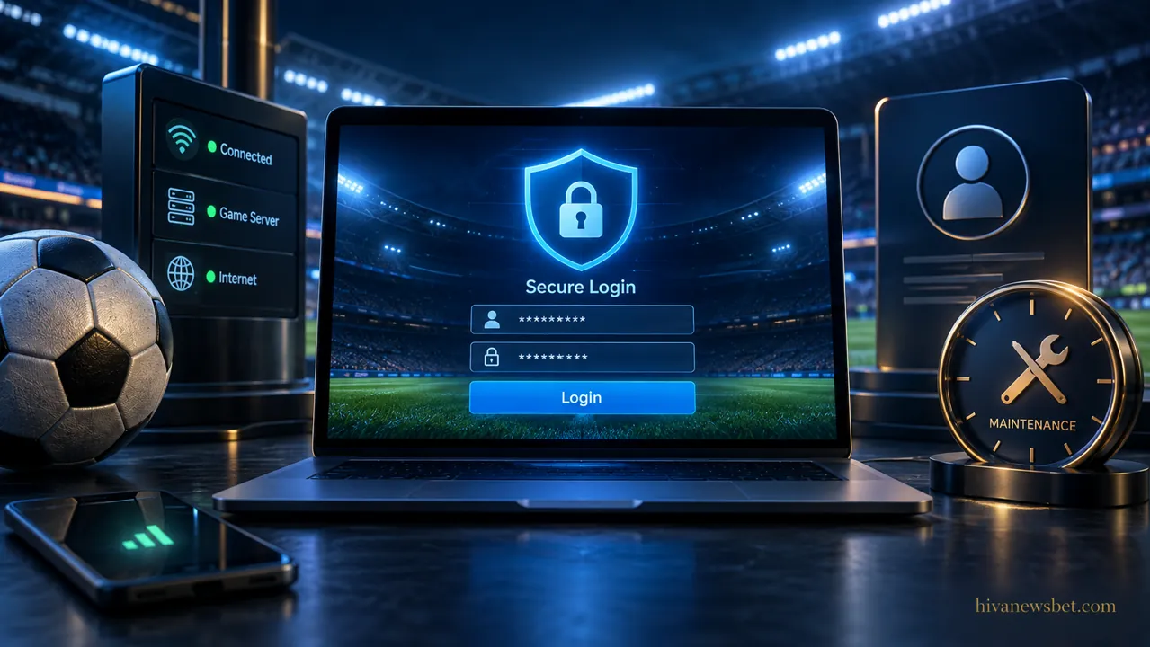 تصویر مفهومی مشکل ورود به eFootball؛ حساب، KONAMI ID و بازیابی داده